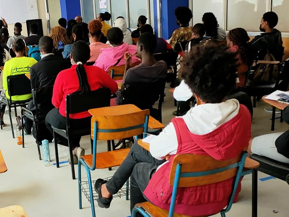 Students in class at RBS